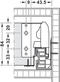 MtrBoxS35,комп.ящ.сер.84*400мм,SOFT C